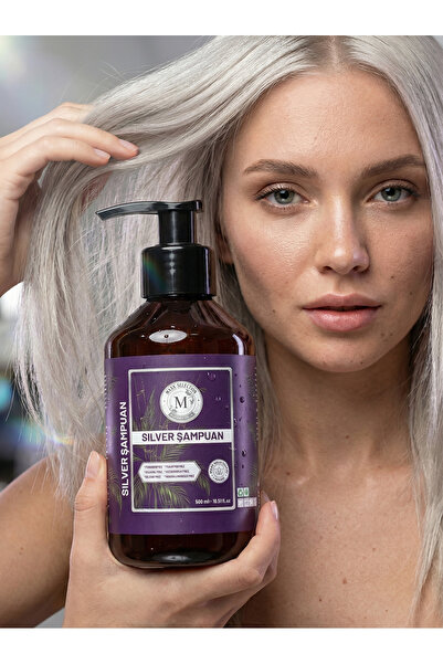 MAXXSELECTION Turunculaşma Karşıtı Silver Mor Şampuan 500 ml İpeksi Parlaklık