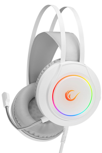 Rampage ORBIT-S Beyaz RGB Led 7.1 Gaming Kulaklık Mikrofonlu Oyuncu Kulaklığı