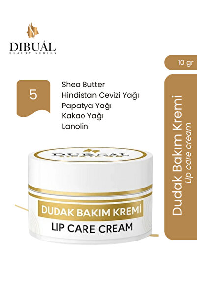 Dibual Dudak Bakım Kremi – Yoğun Nemlendirici & Onarıcı Bakım