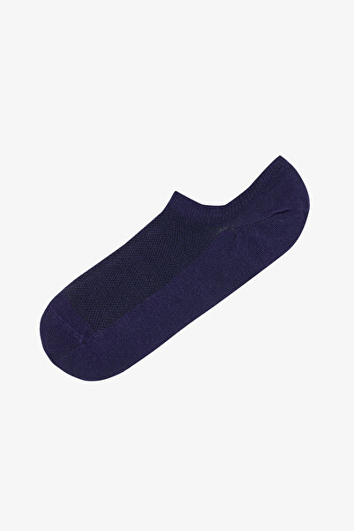 Penti Men's Single Stripe 3-Piece Sneaker Navy Blue Socks