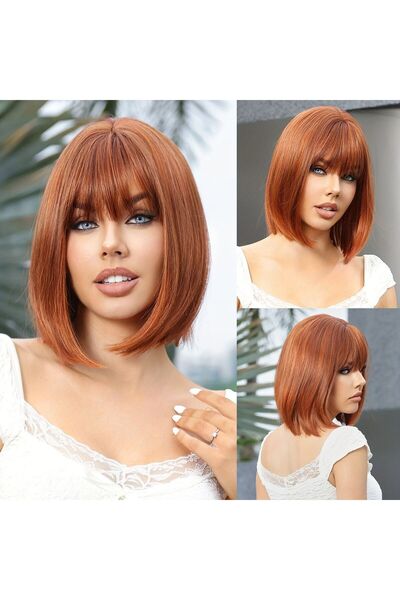 REMY HAİR Kısa Bob Kesim Vip Peruk