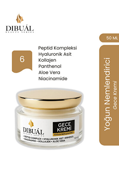 Dibual Yoğun Nemlendirici Gece Kremi – Onarıcı & Besleyici Bakım