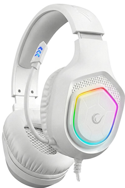 Rampage K90 Beyaz Rgb Typc-e Kulaklık Gaming Kulaklık Mikrofonlu Oyuncu Kulaklığı Typce Kulaklık