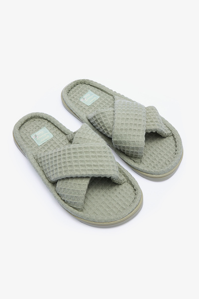 Penti Iris Khaki Slippers