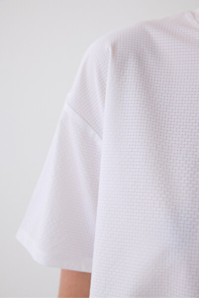 Penti Λευκό μπλουζάκι με λεπτομέρεια στην πλάτη