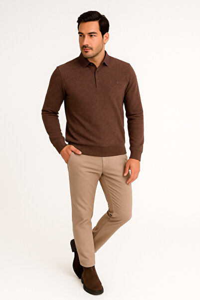 BLU Polo Yaka Sweatshirt