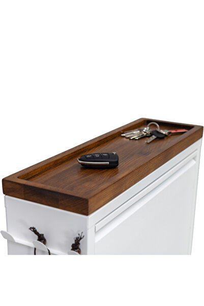 Furni24 Kapaklı Metal Ayakkabılık, 3 ve 4 Kapaklı, Aksesuarlı Çeşitli