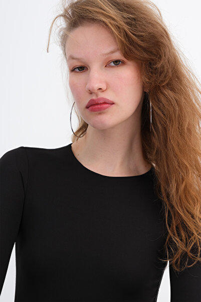 Addax Základní body s dlouhým rukávem a kulatým výstřihem Z0107-ASN75