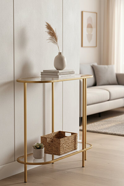 DEKOPRATİK Asos Dresuar Kırılmaz Temperli Camlı Elips