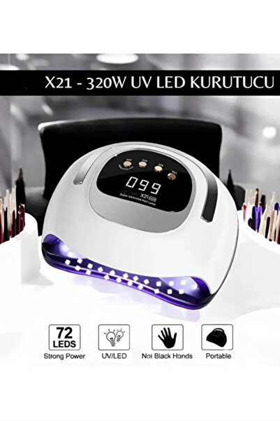 Fontenay X 21 UV LED TIRNAK KURUTUCU 320 W 72 UV LED PROTEZ TIRNAK KALICI OJE...