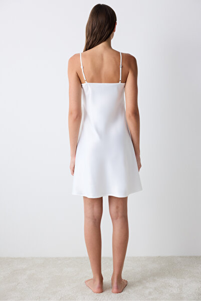 Penti Rochie de mireasa Aura Satin Off-White Rochie de noapte