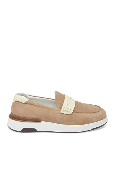 Tergan Vizon Hakiki Süet Deri Erkek Loafer - E24I1AY56786-A02