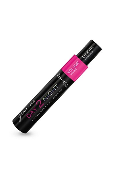 RIMMEL LONDON Μάσκαρα Glam'Eyes Ημέρας 2 Νύχτας 001 Μαύρο 9,5 μλ