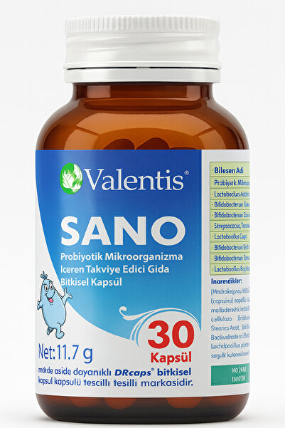 Valentis Sano Probiotic 30 Kapsül