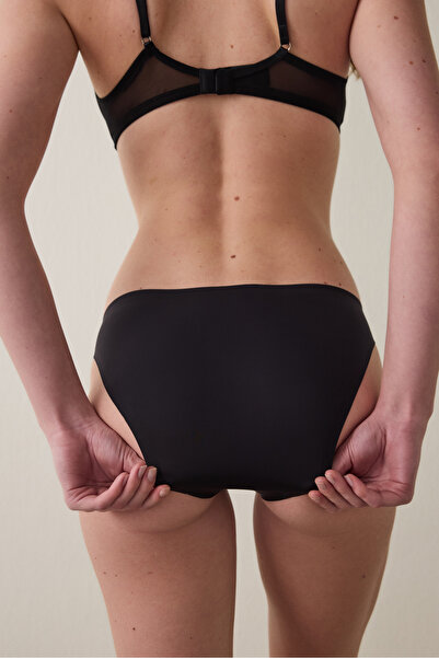 Penti Sensitive Black Slip Panties