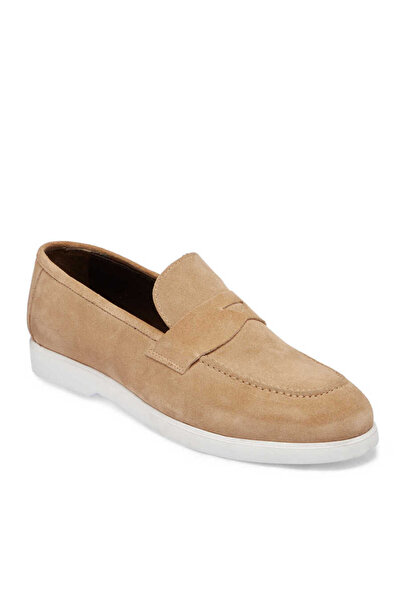 Tergan Kum Hakiki Süet Deri Erkek Loafer - E24I1AY56784-A84