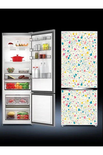 WINK FOL Folie de acoperire pentru frigider cu imprimeu culori |   Autocolant...