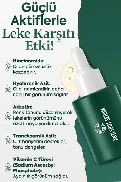 SOI Cosmetics Skin Brightening Serum, Blemish Reducing Serum, Anti-Blemish Serum