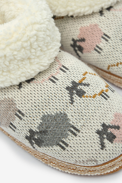 Penti Tricot Soft White Home Boots