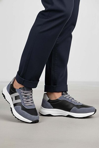 DETECTOR Genuine Leather Ultra Comfortable Stylish Men's Sneaker Iron