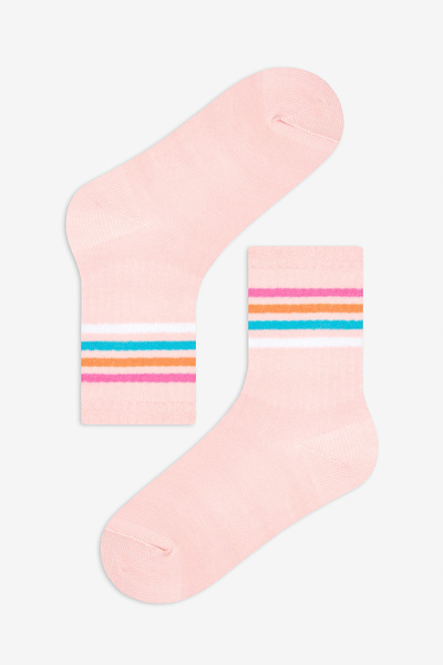 Penti Комплект чорапи за тенис от 2 части Girl - Color Lines