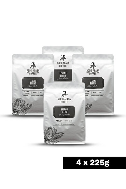 Addis Ababa Coffee Lemmu 225 Gr X 4 Adet Filtre, Espresso, Çekirdek Kahve