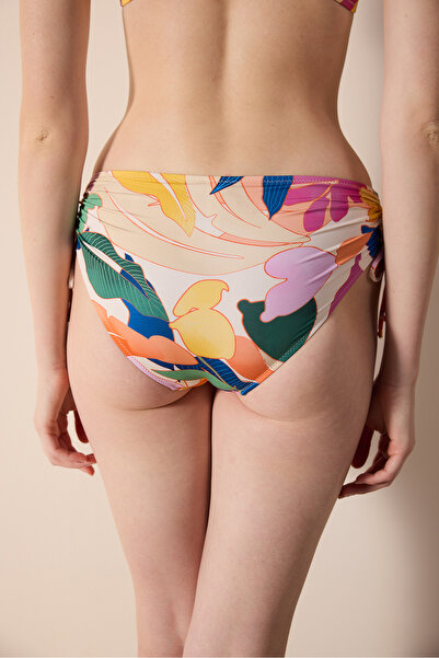 Penti Magnolia Mehrfarbiger Bikini-Unterteil mit hoher Taille