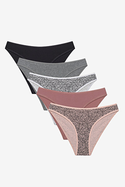Penti Ditsy 5-Piece Multicolor Slip Panties