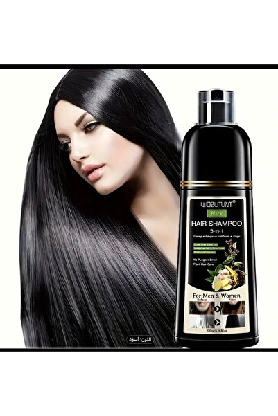 WOZUTUNT Black hair dye shampoo