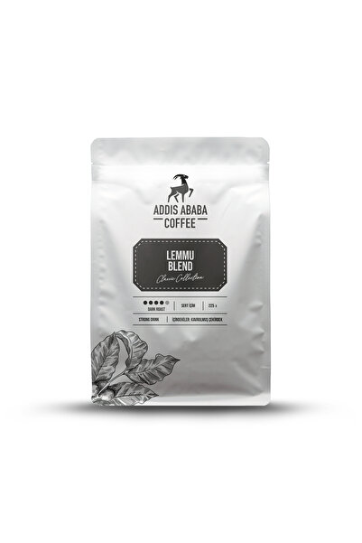 Addis Ababa Coffee Lemmu Blend Filtre Kahve, Espresso Kahve, Çekirdek Kahve 225 Gr.