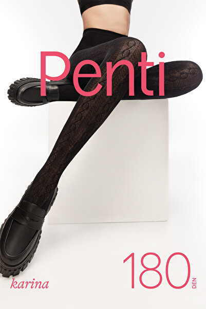 Penti Karina Czarne Rajstopy