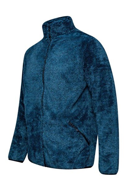 2AS Siena Чоловічий Повний Застібка-блискавка Смугастий Полар Синій