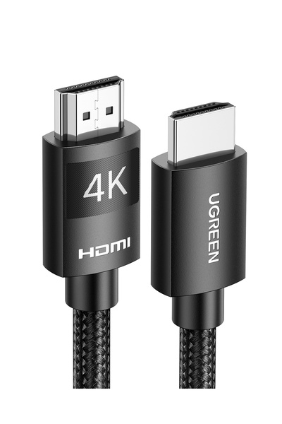 Ugreen Örgülü Hdmı 2.0 4k 60hz Görüntü Aktarım Kablosu 1 Metre