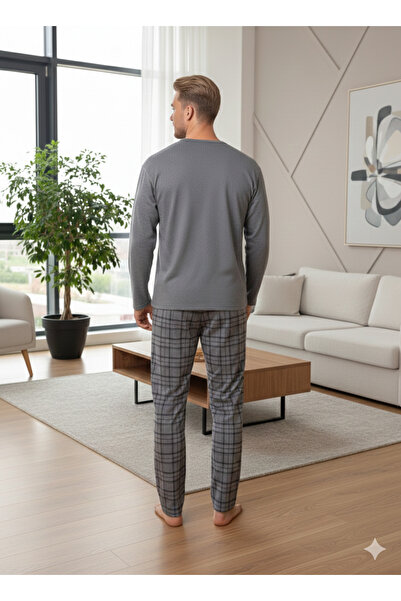 Sude HOMEWEAR Men's Plus Size Pajama Set