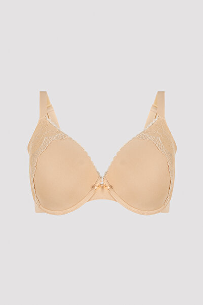 Penti My Form Skin Colored Lace Detailed Kostice Nevycpaná podprsenka