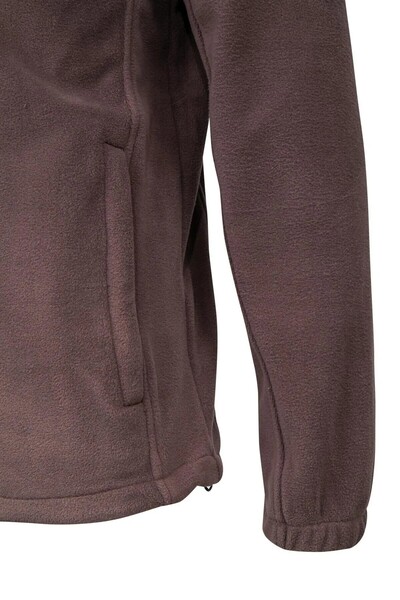 2AS Мъжка поларна блуза Saka Full Zip, цвят сливово