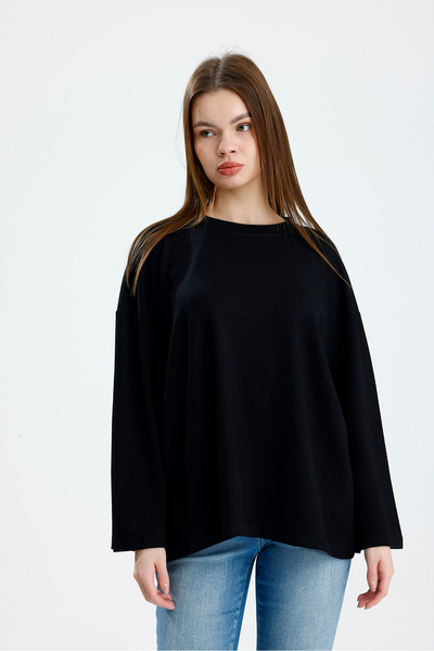 VOICTEC Women's Oversize Modal Fabric Standard Size Spanish Sleeve Bodysuit