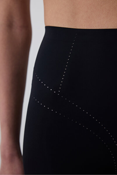 Penti # İzbırakmaz Black Light Shorts Corset