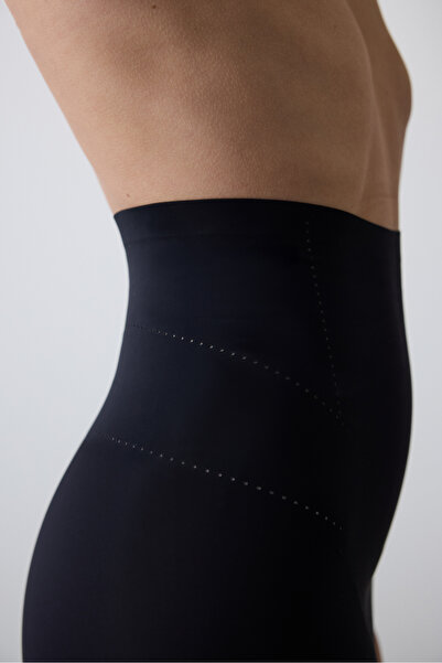 Penti # İzbırakmaz Black Light High Waist Slip Corset