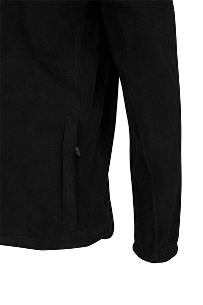 2AS Hanorac pentru bărbați Saka cu fermoar complet, negru