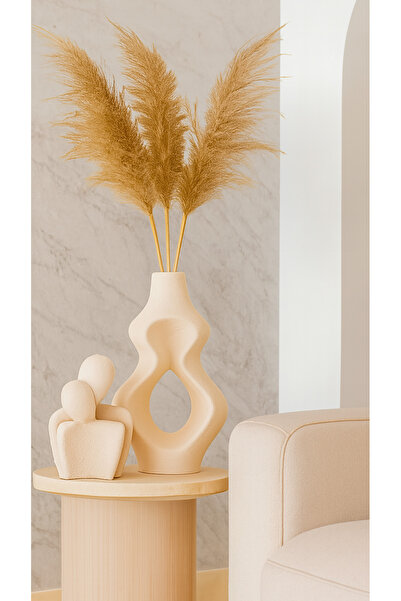 END Design Taş Dokulu Çift Biblo & Vazo Takımı | PLA 3D Doğa Dostu Aşk Tasarımı