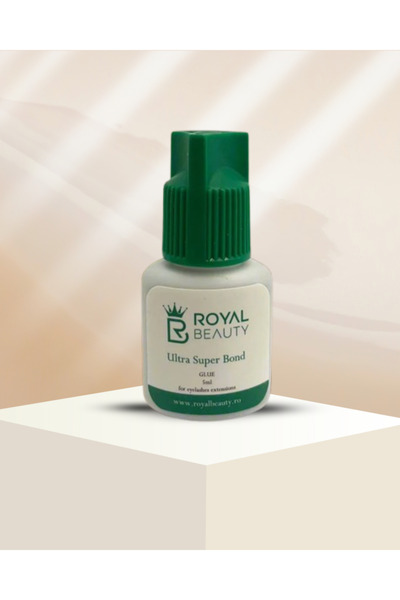 Royal Professional Mink Eyelash Extensions CC 0.10 (9-12 mm) + Ultra Super Glue 5 ml