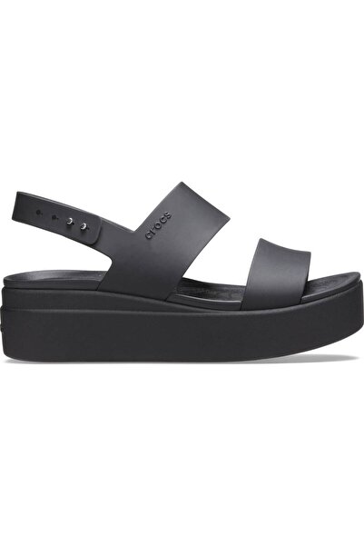 Crocs 206453-060 Brooklyn Low Wedge Kadın Sandalet