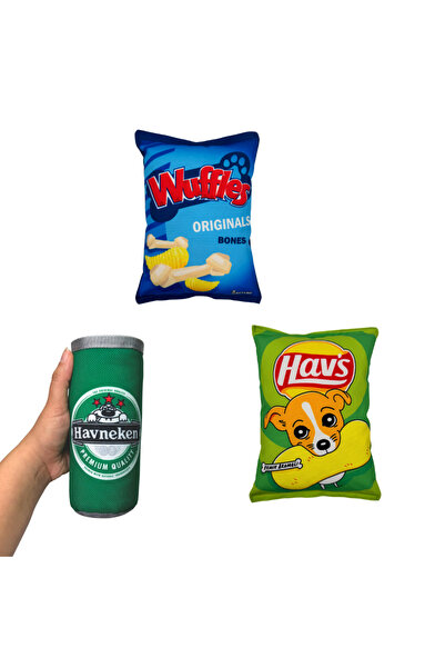 Havhav Vampire Tooth Plush Dog Toy