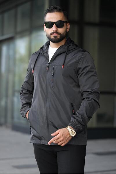 DC DRESS UP CLUB Ανδρικό παλτό ελαφρύ με κουκούλα