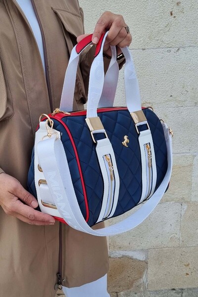 Miami Polo حقيبة يد وكتف نسائية من Justpolo موديل أسطواني