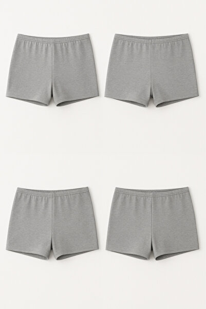 Stars Underwear Women's Boxer 4 Pack Cotton Rebound Underwear