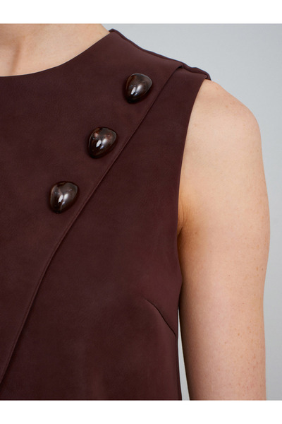 Dilvin 60601 Stone Accessory Top-Burgundy