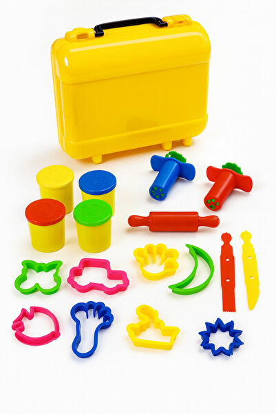 a v d a Premium Çantalı Oyun Hamuru Seti - Oyun Hamuru Kalıbı seti - hamur ka...