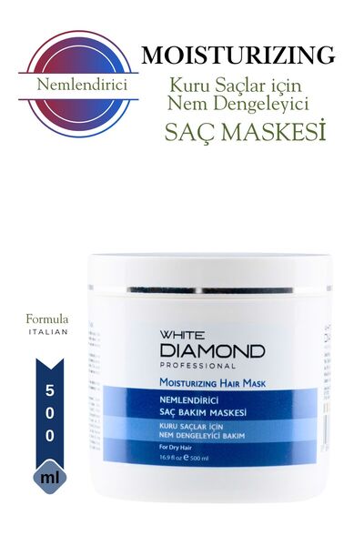 WHİTE DİAMOND Kuru ve Yıpranmış Saçlar Için Nemlendirici Yumuşatıcı Onarıcı S...